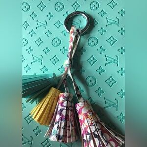 Handmade Colorful Tassel Key Holder